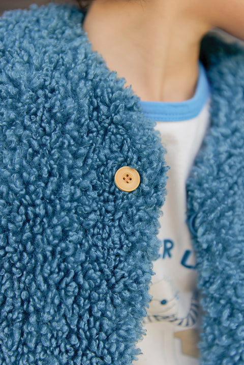 Cardigan - Beti Sherpa Blue Lake - Image principale