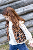 Cardigan - Megane Leopard