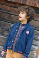 Cardigan - Hubert Bleu Brut