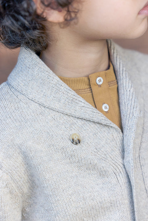 Cardigan - Hubert Beige Renne - Image principale