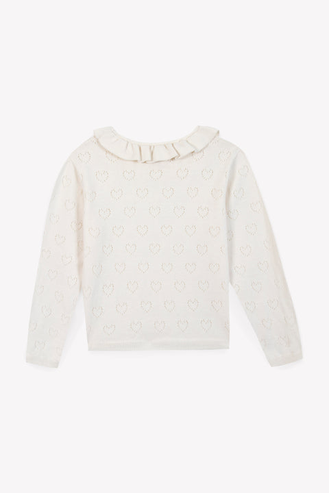 Pull - Milou Ecru Bonton - Image principale