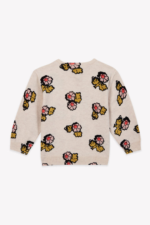 Cardigan - LILET PRINT FLEUR FAROE - Image principale