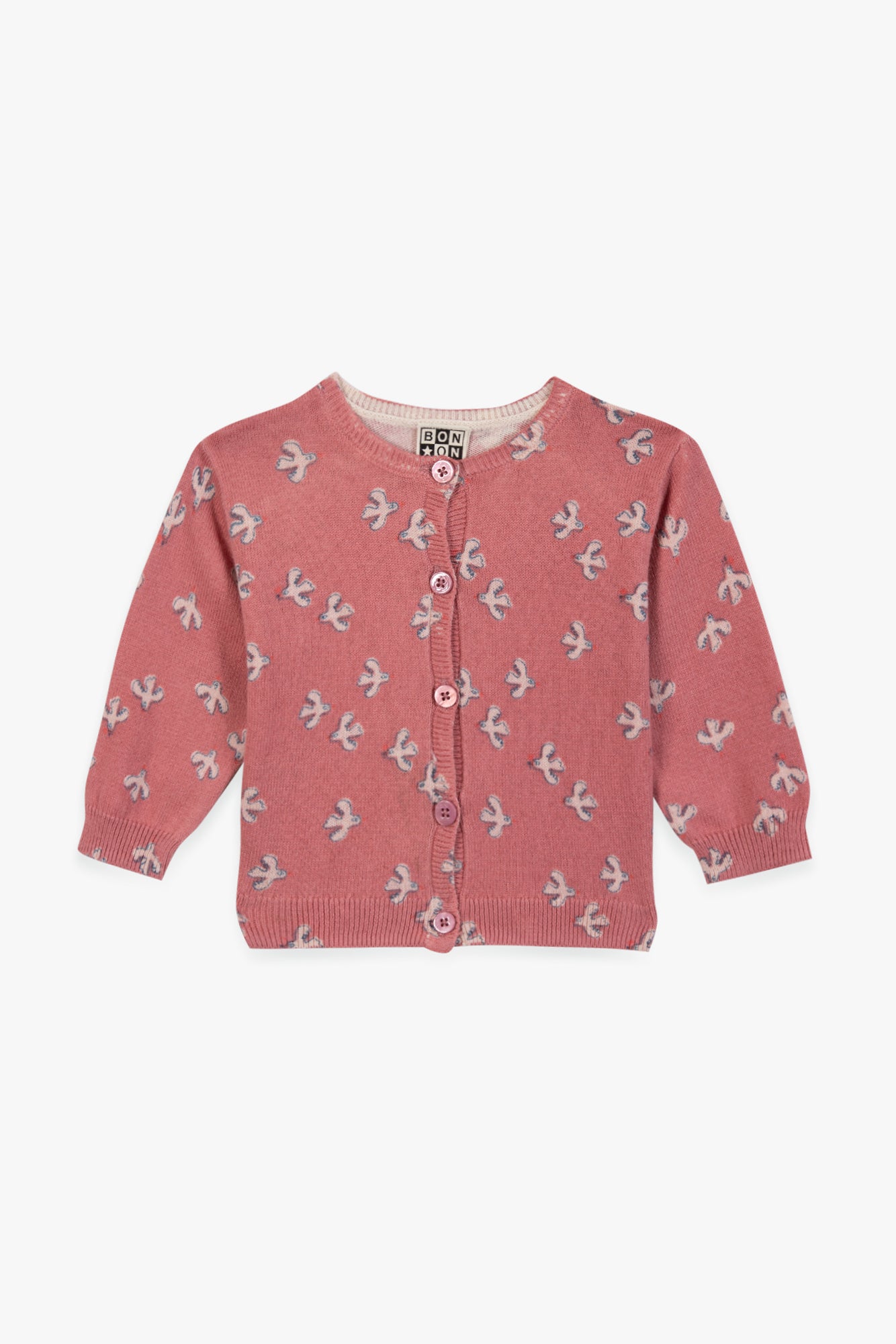 Cardigan - Lilet Print Little Birdy