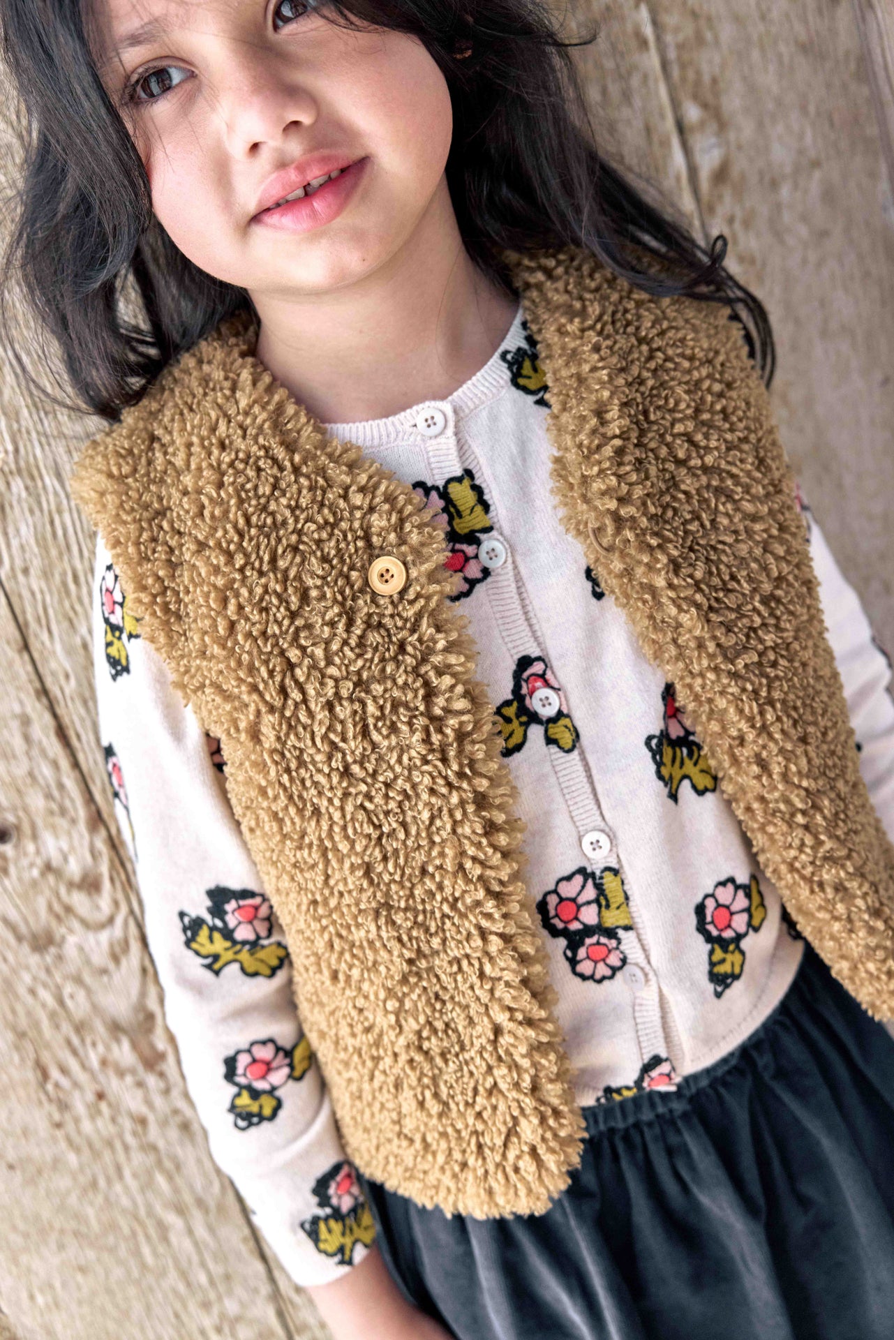 Cardigan - Lilou Print Flower Faroe