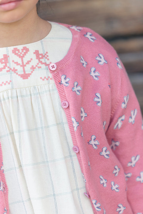Cardigan - Lilou Print Little Birdy - Image principale