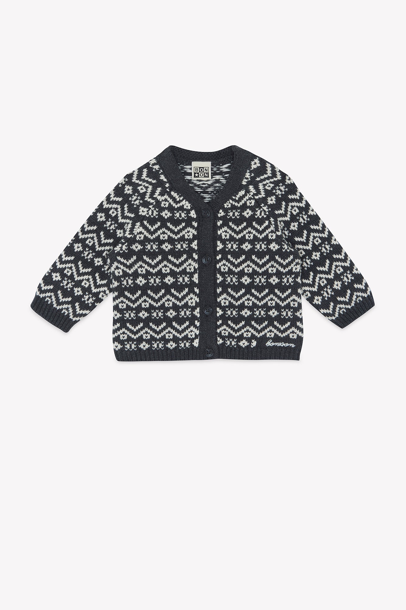 Cardigan - Carbon mozza