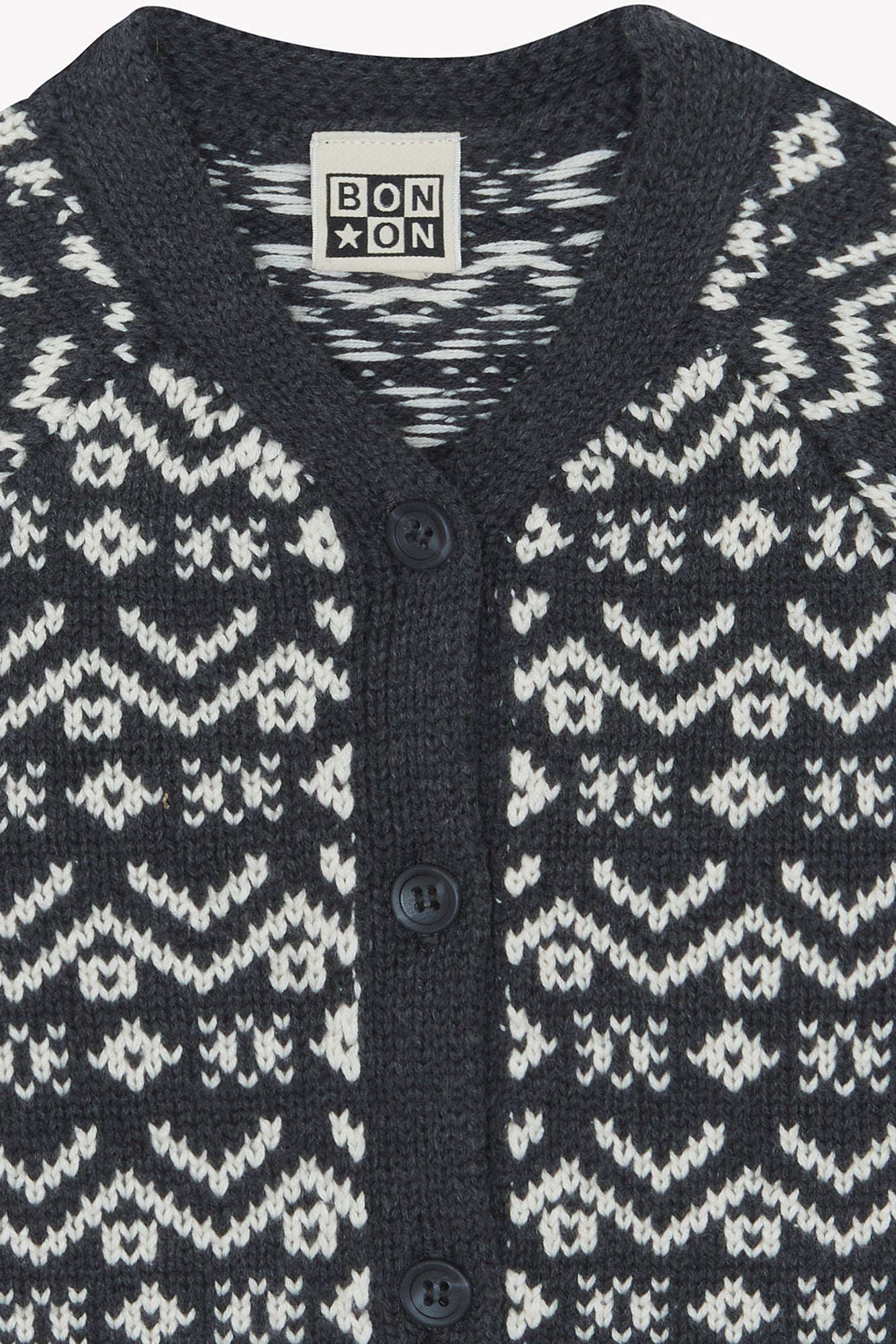 Cardigan - Carbon mozza