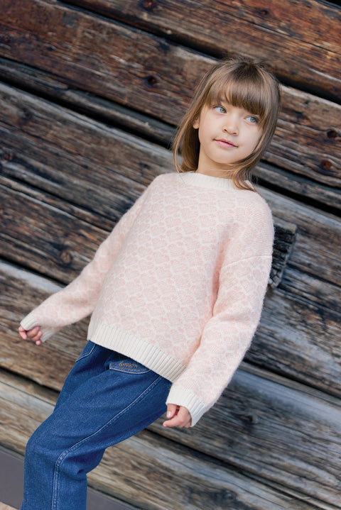 Pull - Lovely Ecru Bonton - Image principale