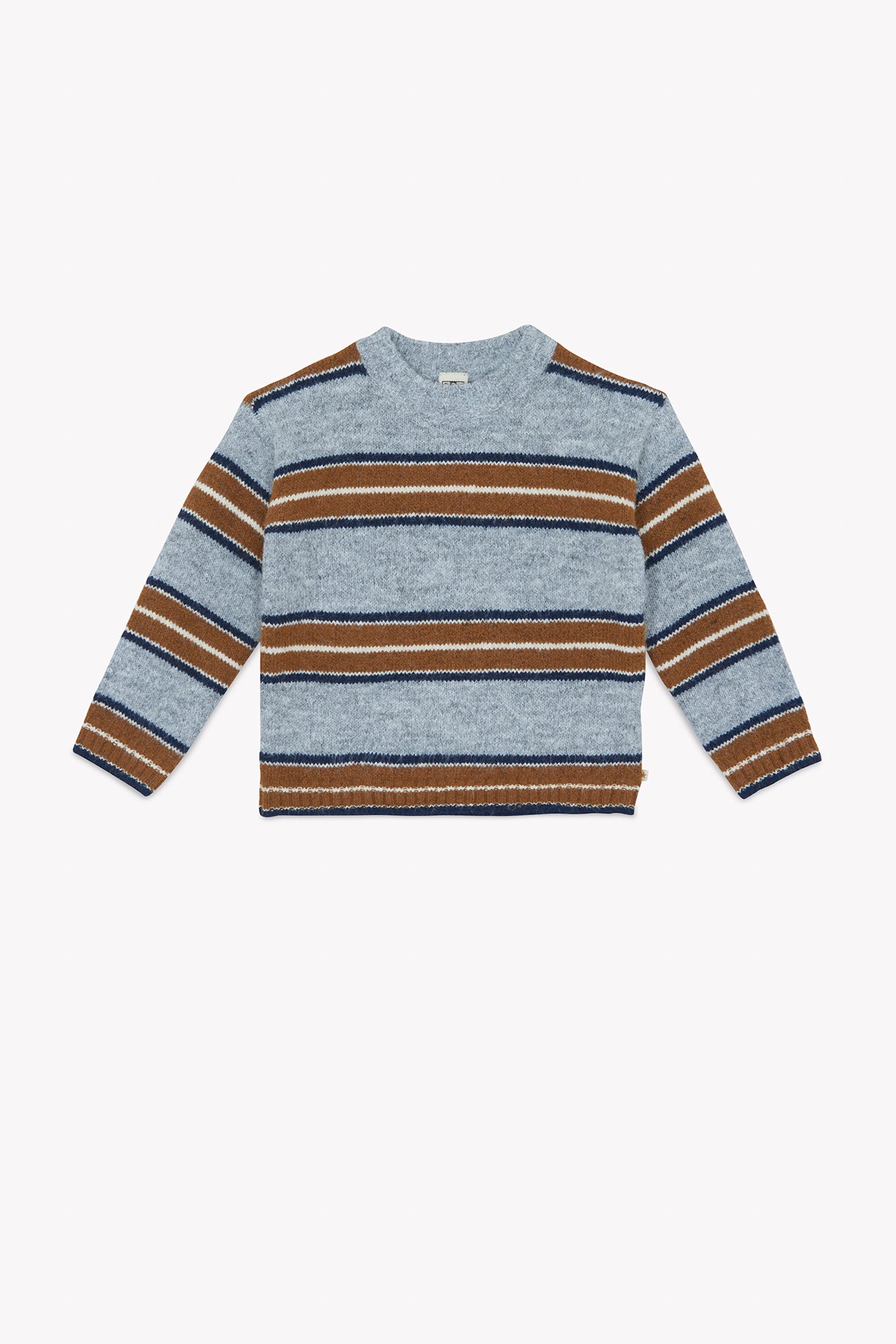 Pull - Milton Stripes Gris Chine