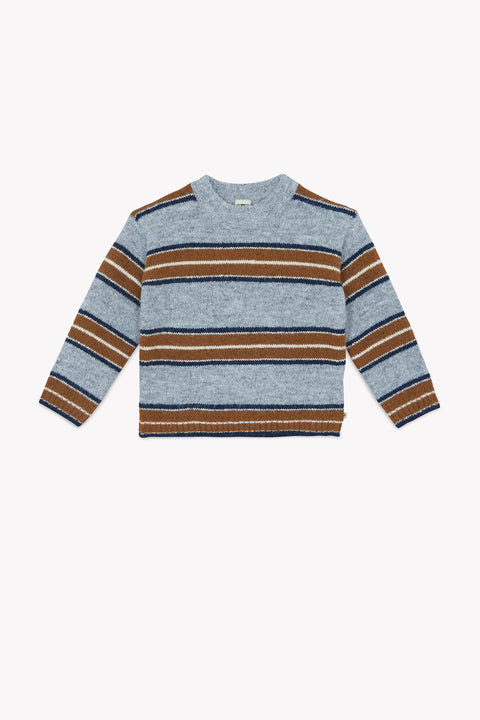 Pull - Milton Stripes Gris Chine - Image principale