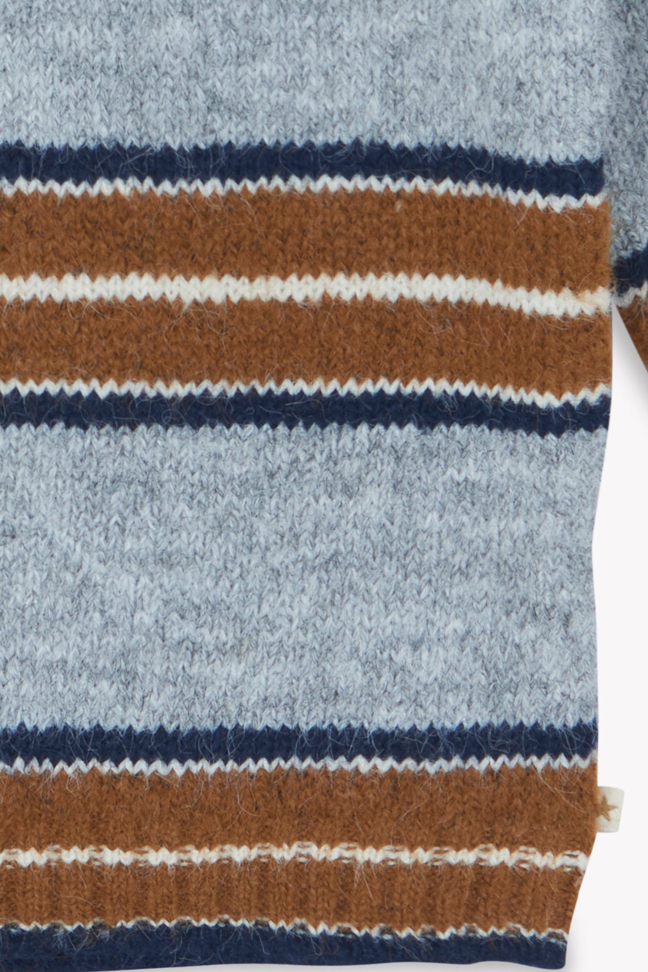 Pull - Milton Stripes Gris Chine