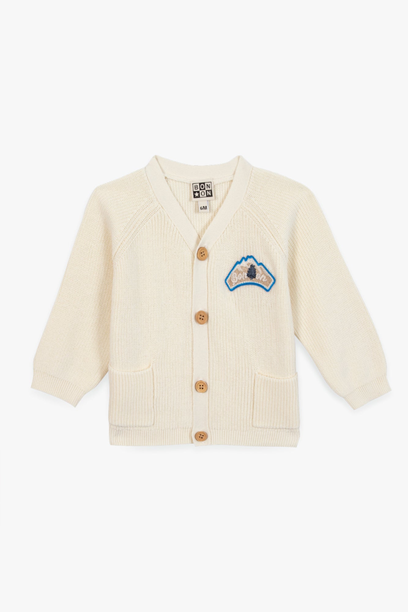 Cardigan - Lorenzo Ecru Bonton