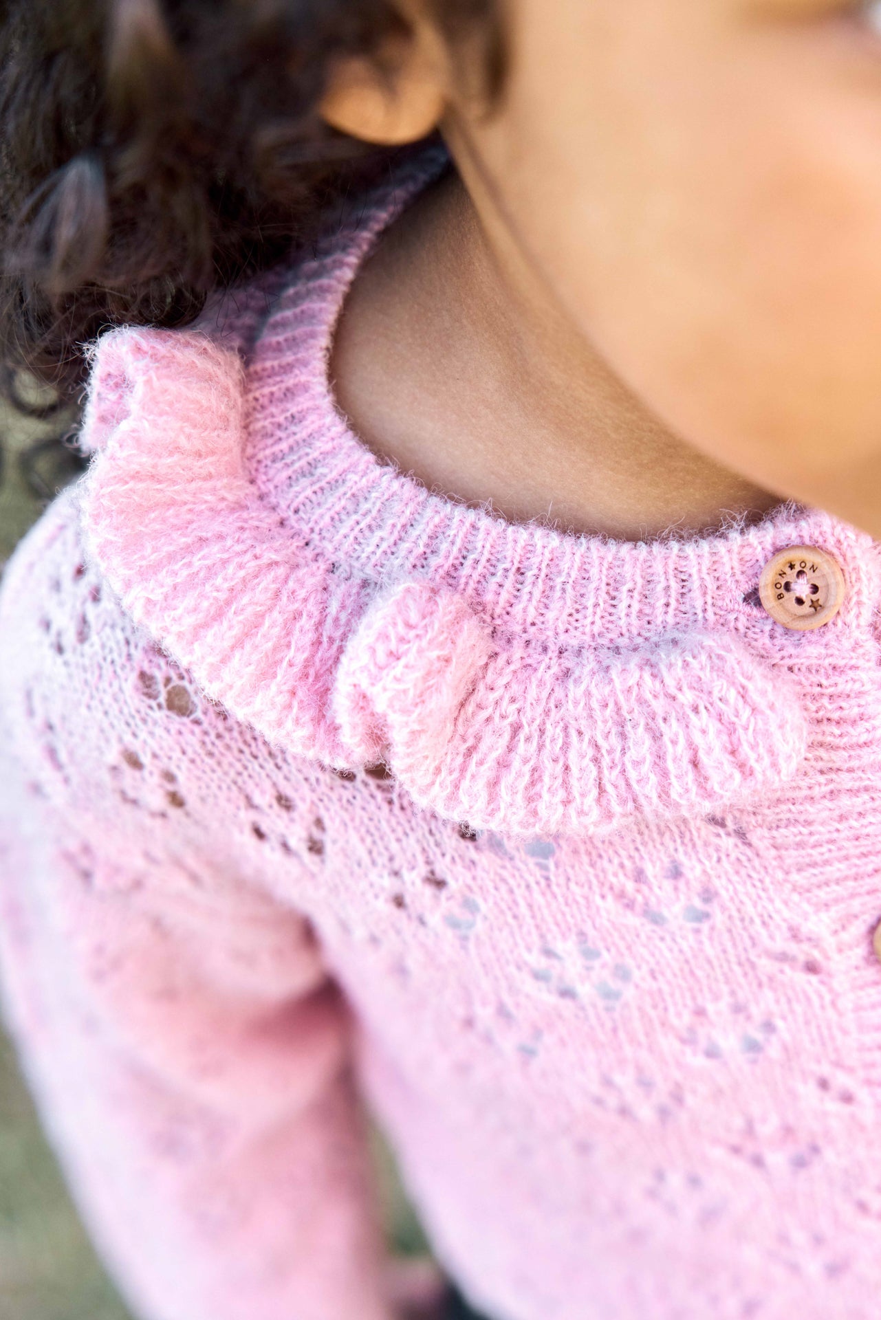 Cardigan - Corolle Pink Blossom