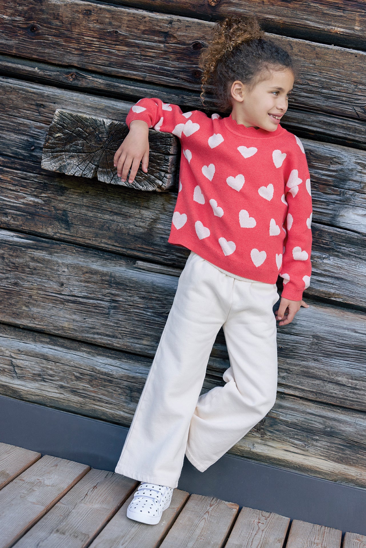 Sweater - Mila Pink Faroe