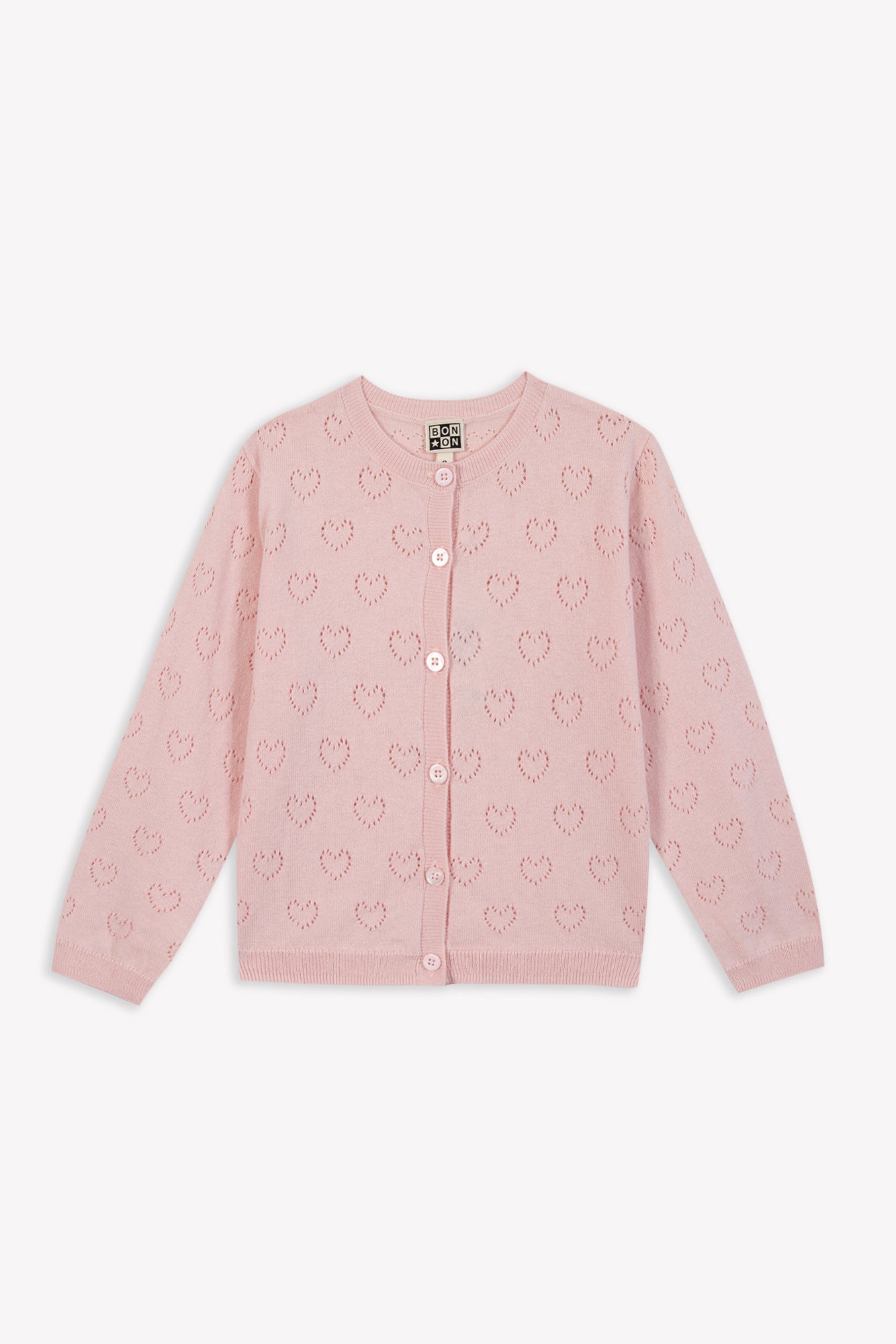 Cardigan - Lilou Coeur Rose Blossom