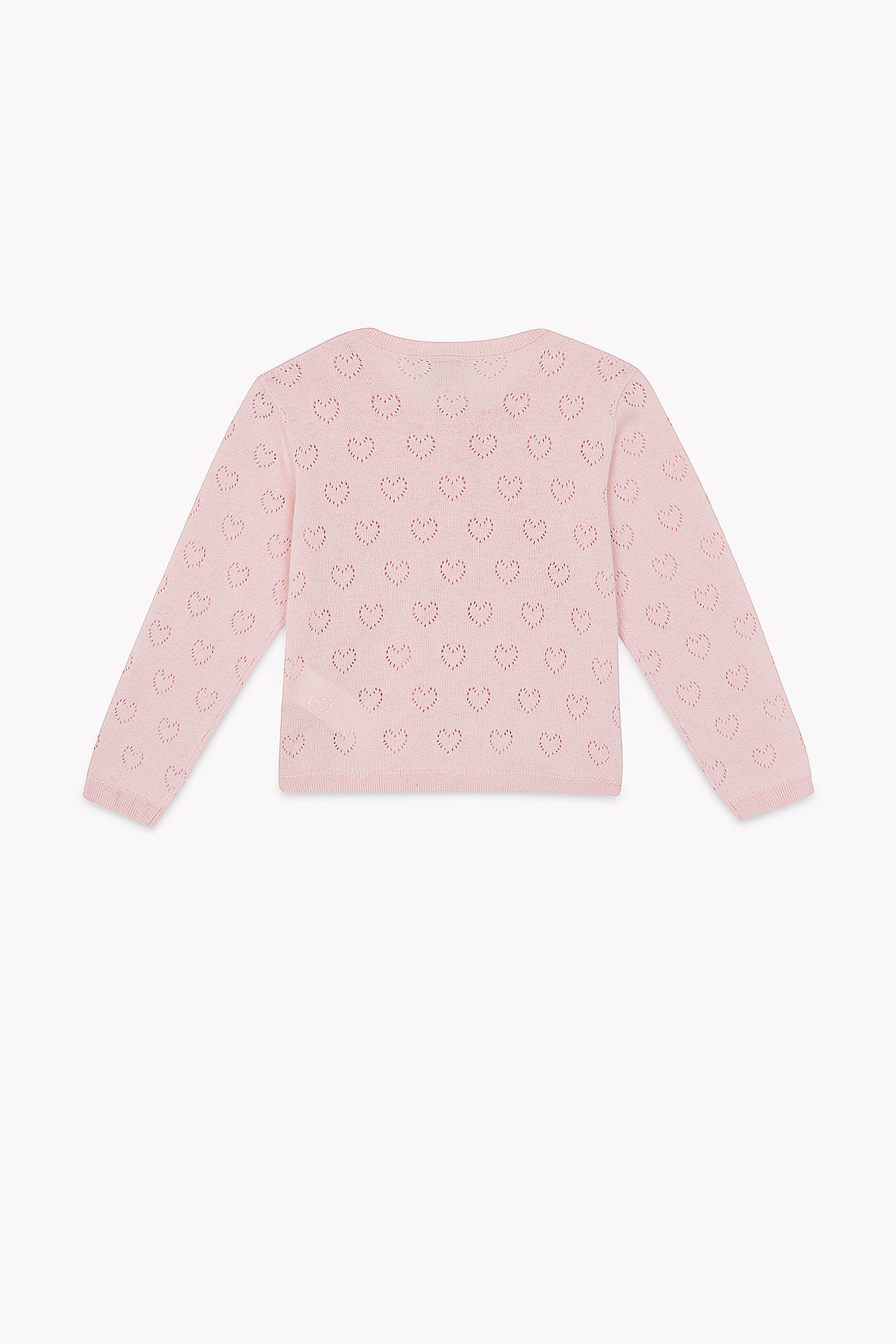 Cardigan - Lilou Coeur Pink Blossom