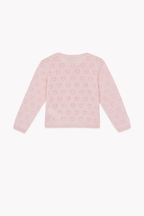 Cardigan - Lilou Coeur Rose Blossom - Image principale