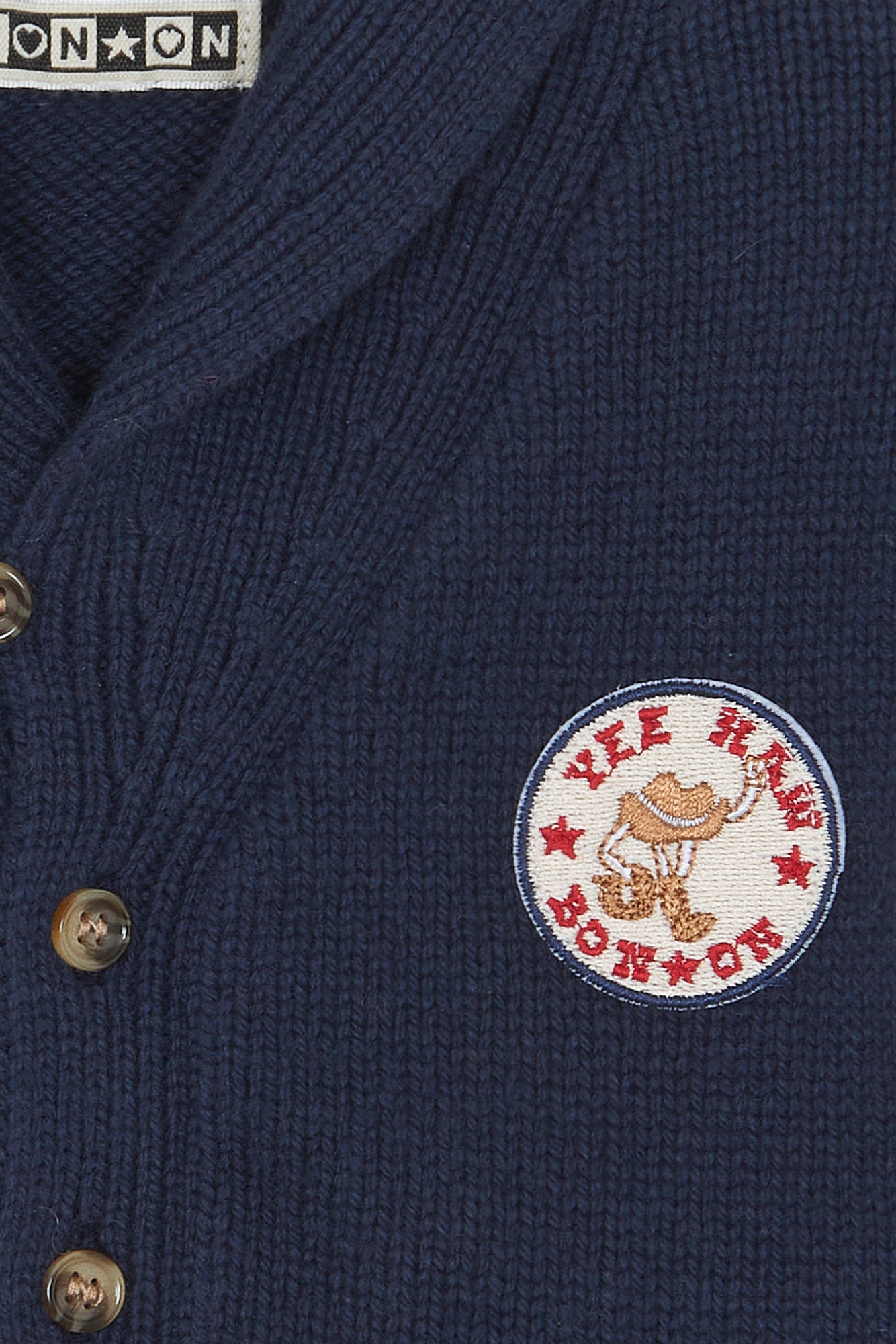 Cardigan - Hubert Bleu Brut