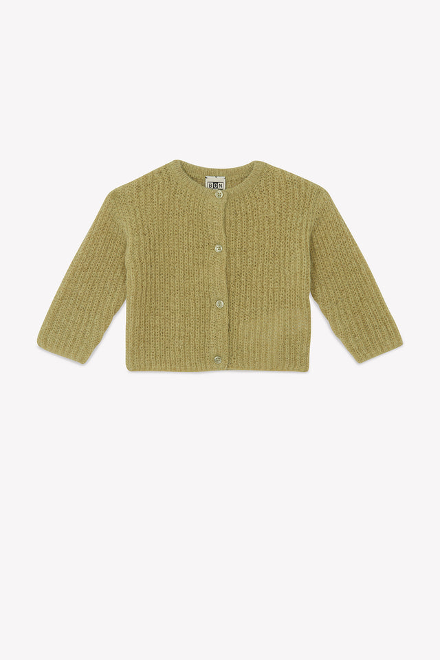 Cardigan - Mizbeth Green Stem - Image principale