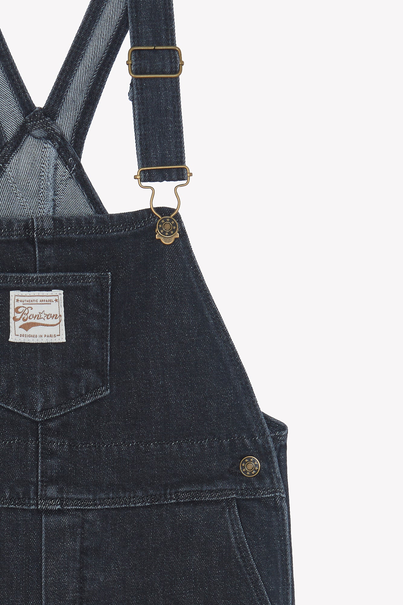 Dungaree - Moka denim Grey