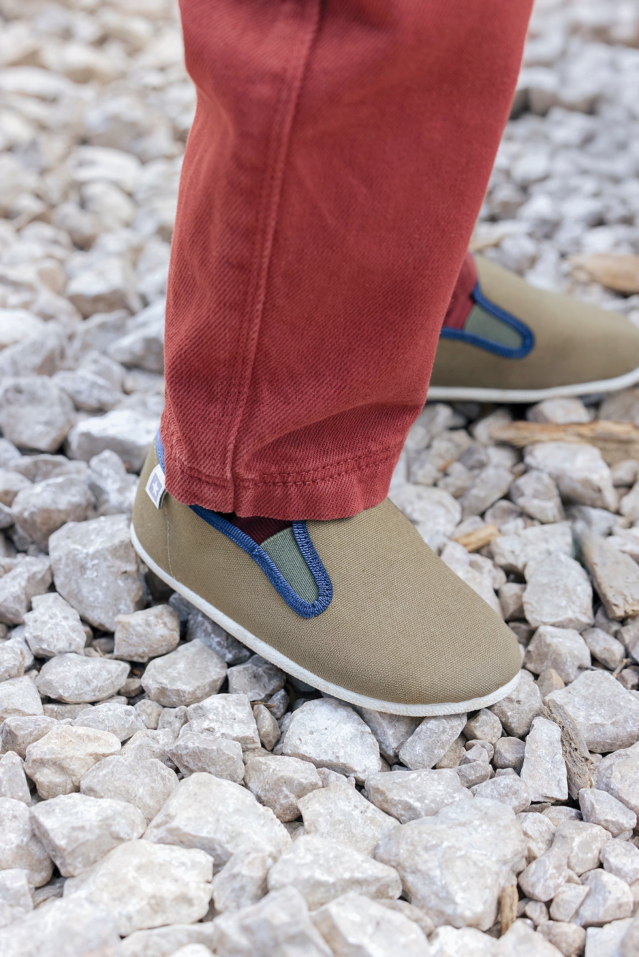 Slippers - John Kaki Khaki Clair