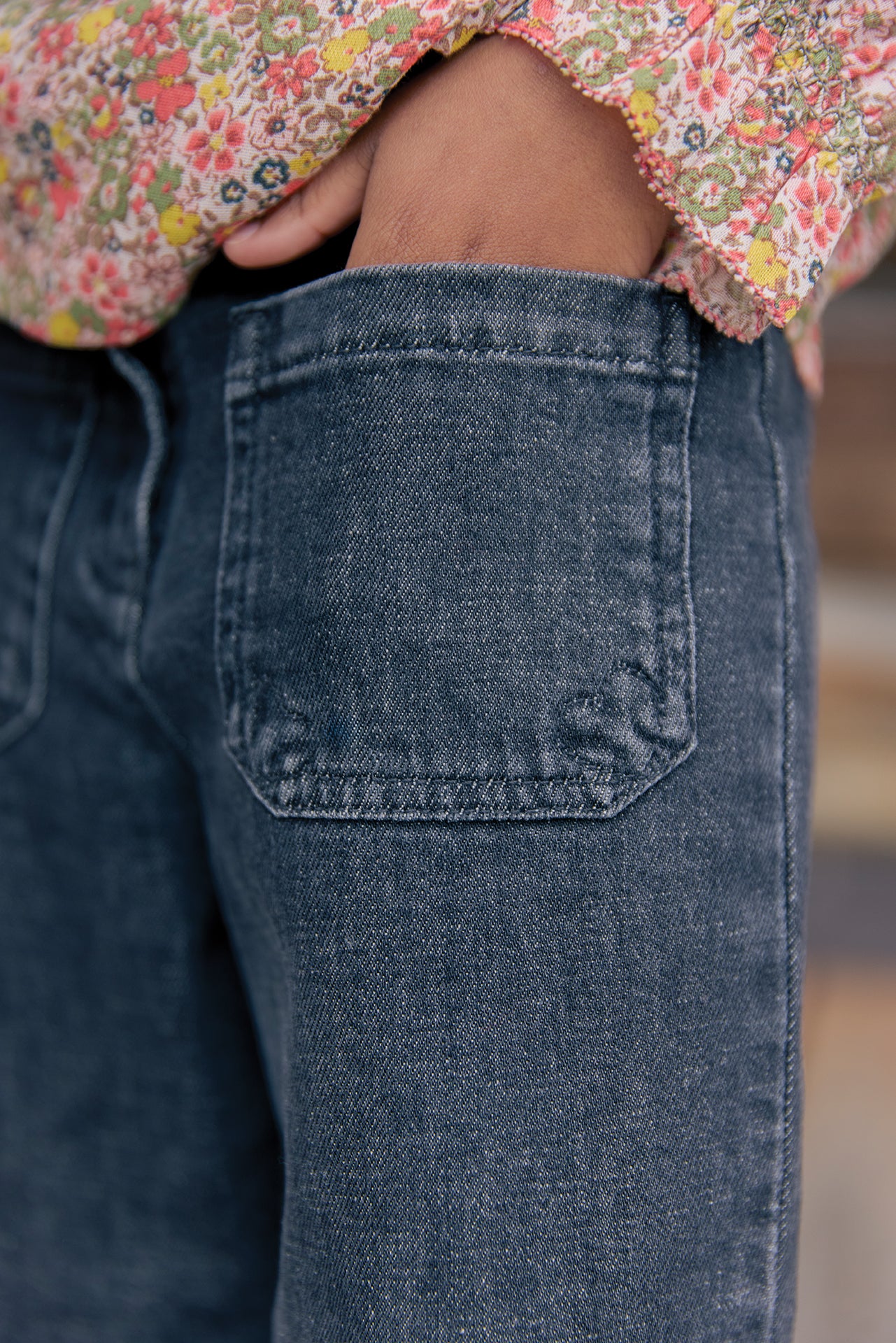 Jean - Lakiko Denim Gris