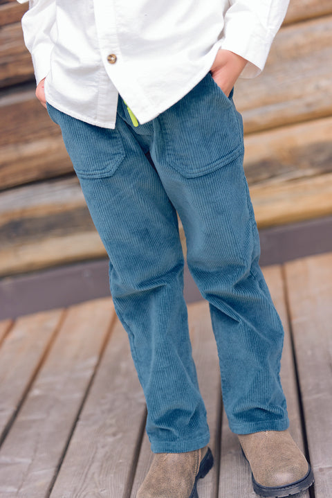 Trousers - Datcha Blue Lake - Image principale