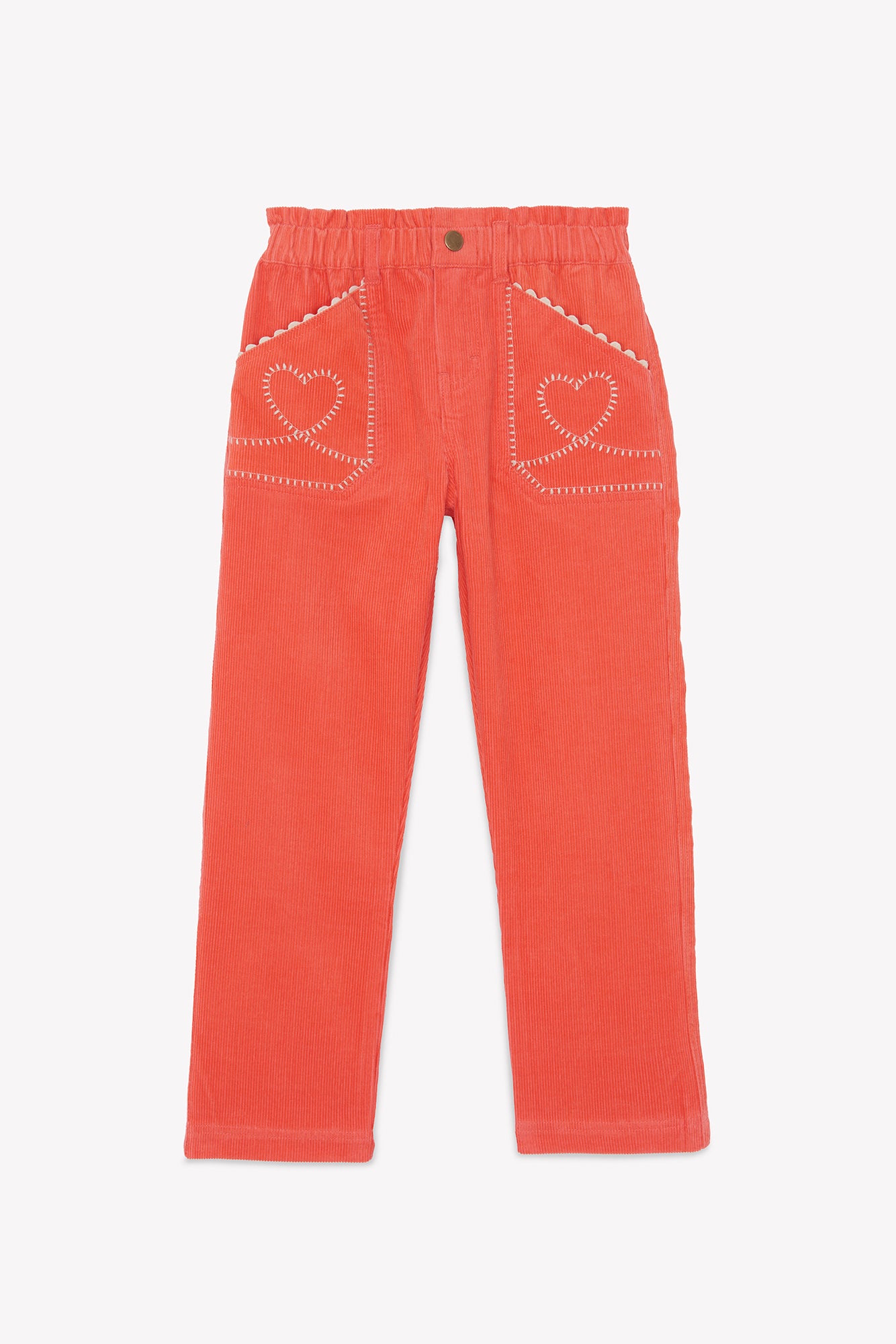 Trousers - lino Pink Faroe