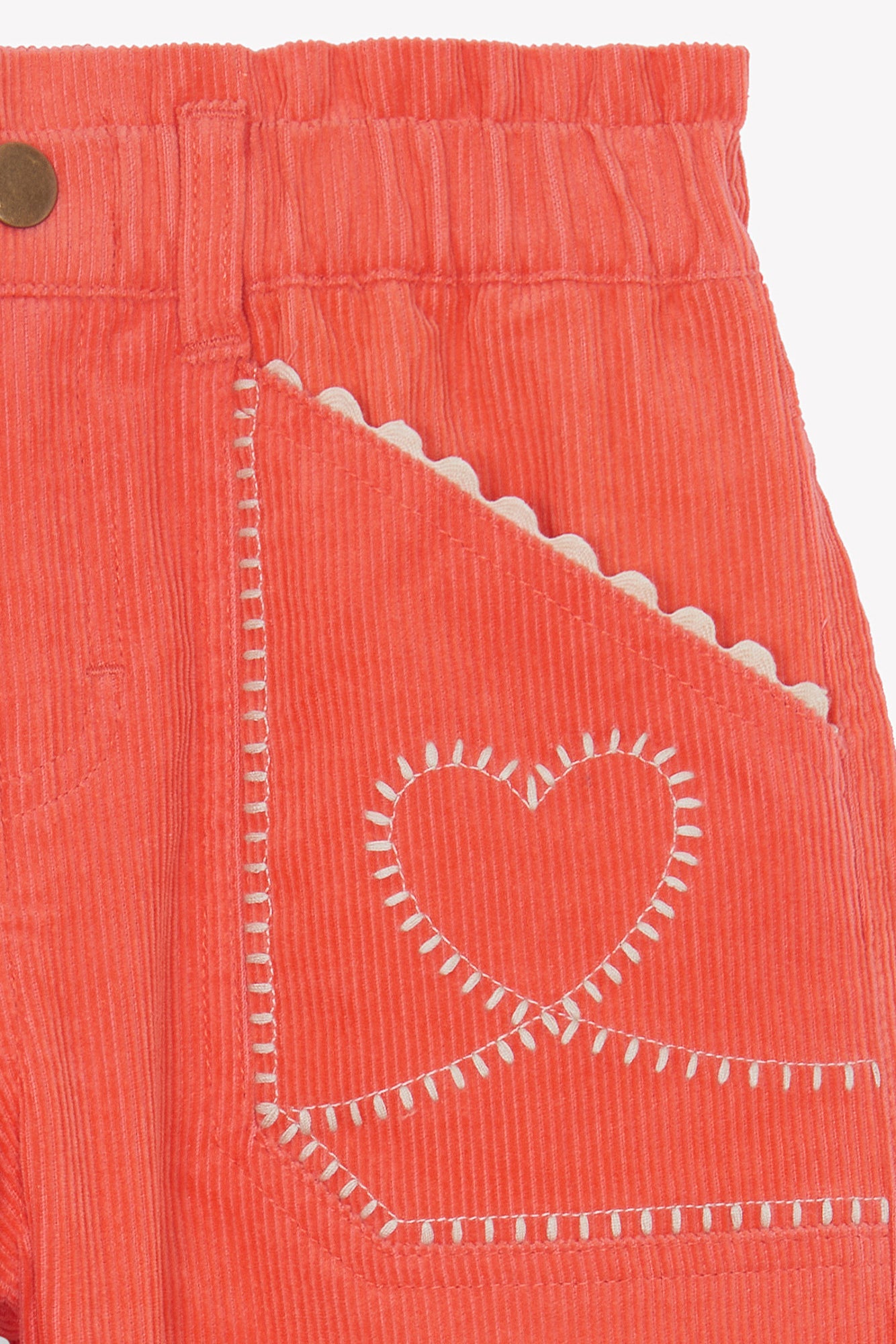 Trousers - lino Pink Faroe