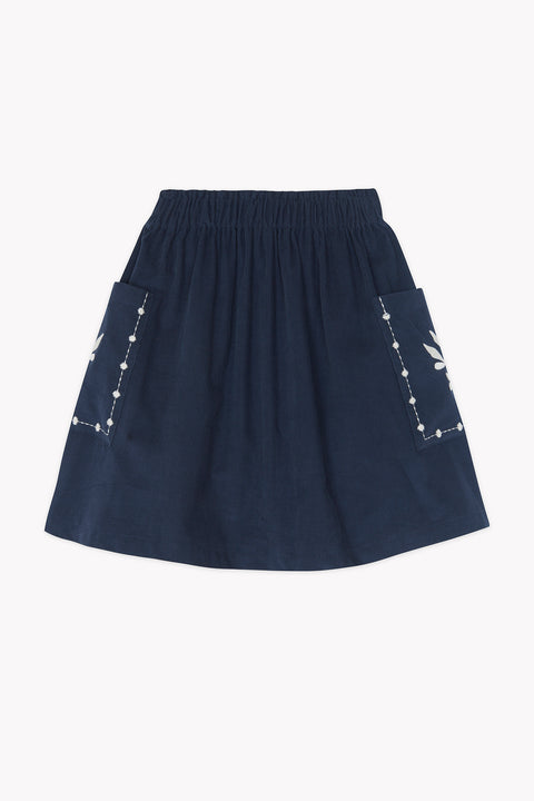 Skirt - hive Blue Raw - Image principale