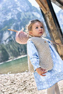 Cardigan - Beti Sherpa Ecru Bonton