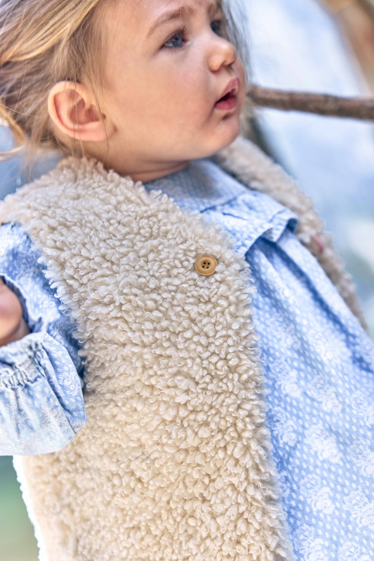 Gilet - Beti Ecru Bonton