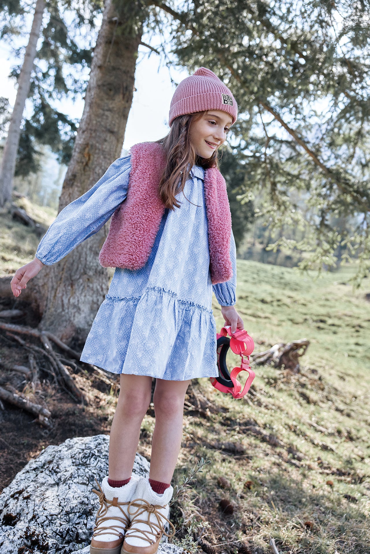 Bonnet - Myrtille Rose Blossom