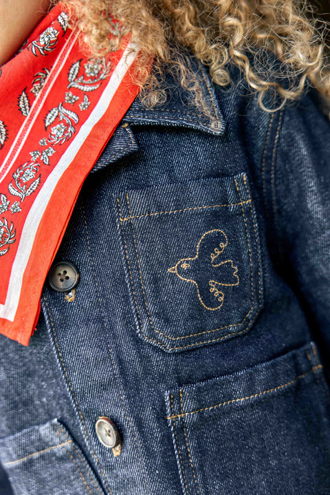Veste - Ermana Denim Brut - Image principale