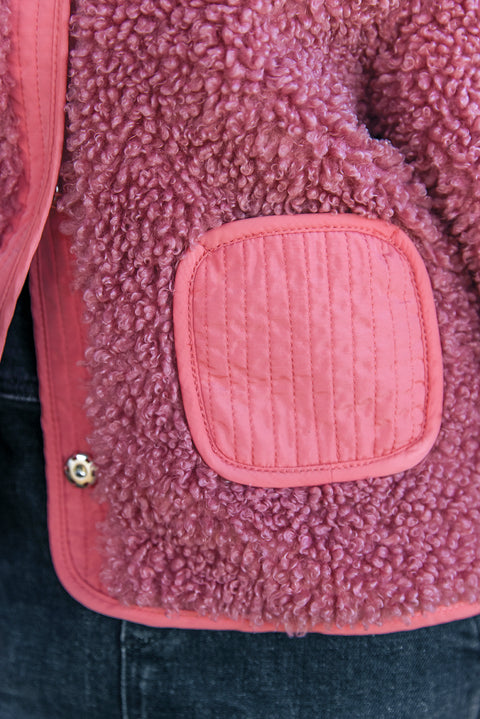 Veste - Molly Sherpa Terracotta - Image principale
