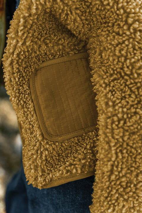 Veste - Molly Sherpa Vert Tige - Image principale