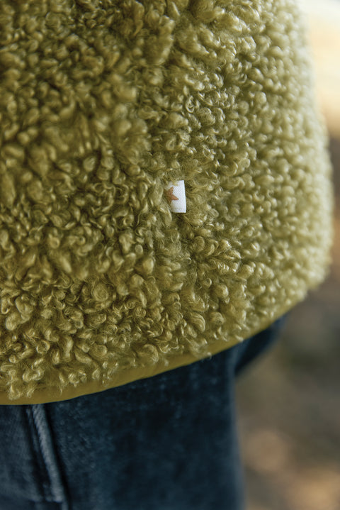 Jacket - Molly Sherpa Green Stem - Image principale