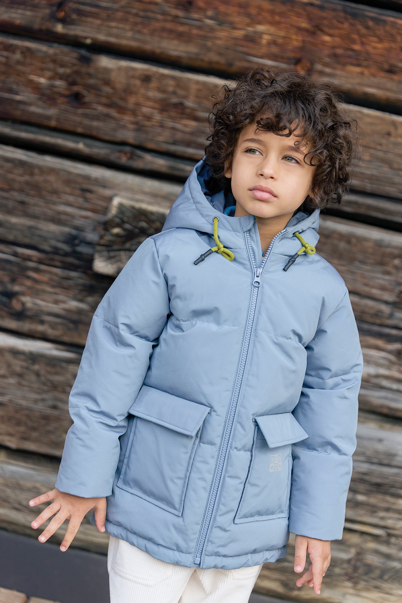 Down jacket - Mountain Blue Thunderstorm