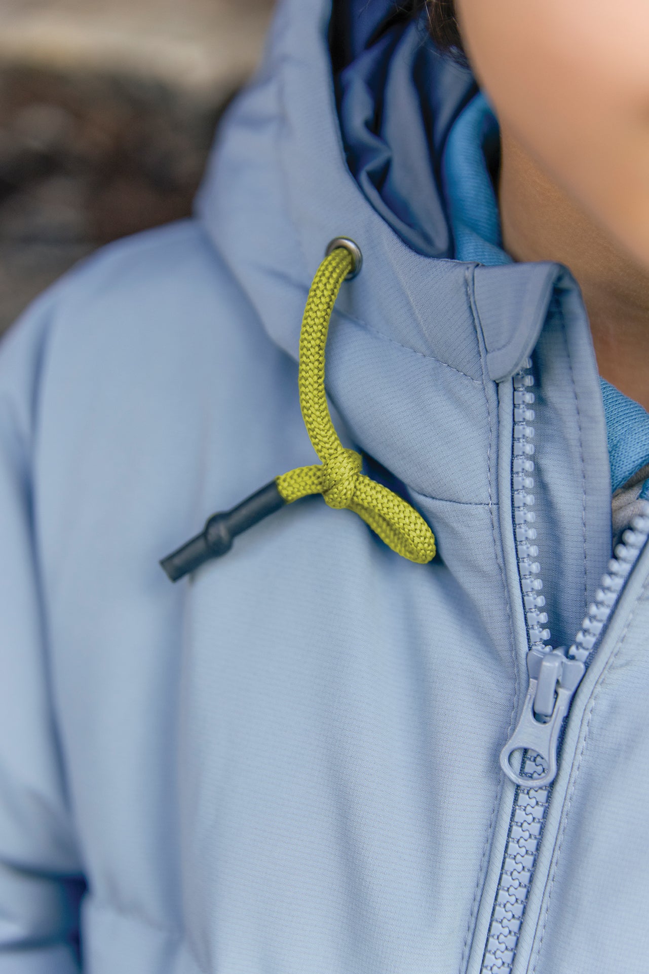 Down jacket - Mountain Blue Thunderstorm