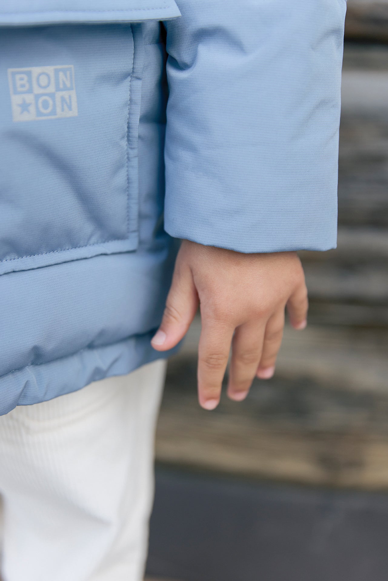 Down jacket - Mountain Blue Thunderstorm