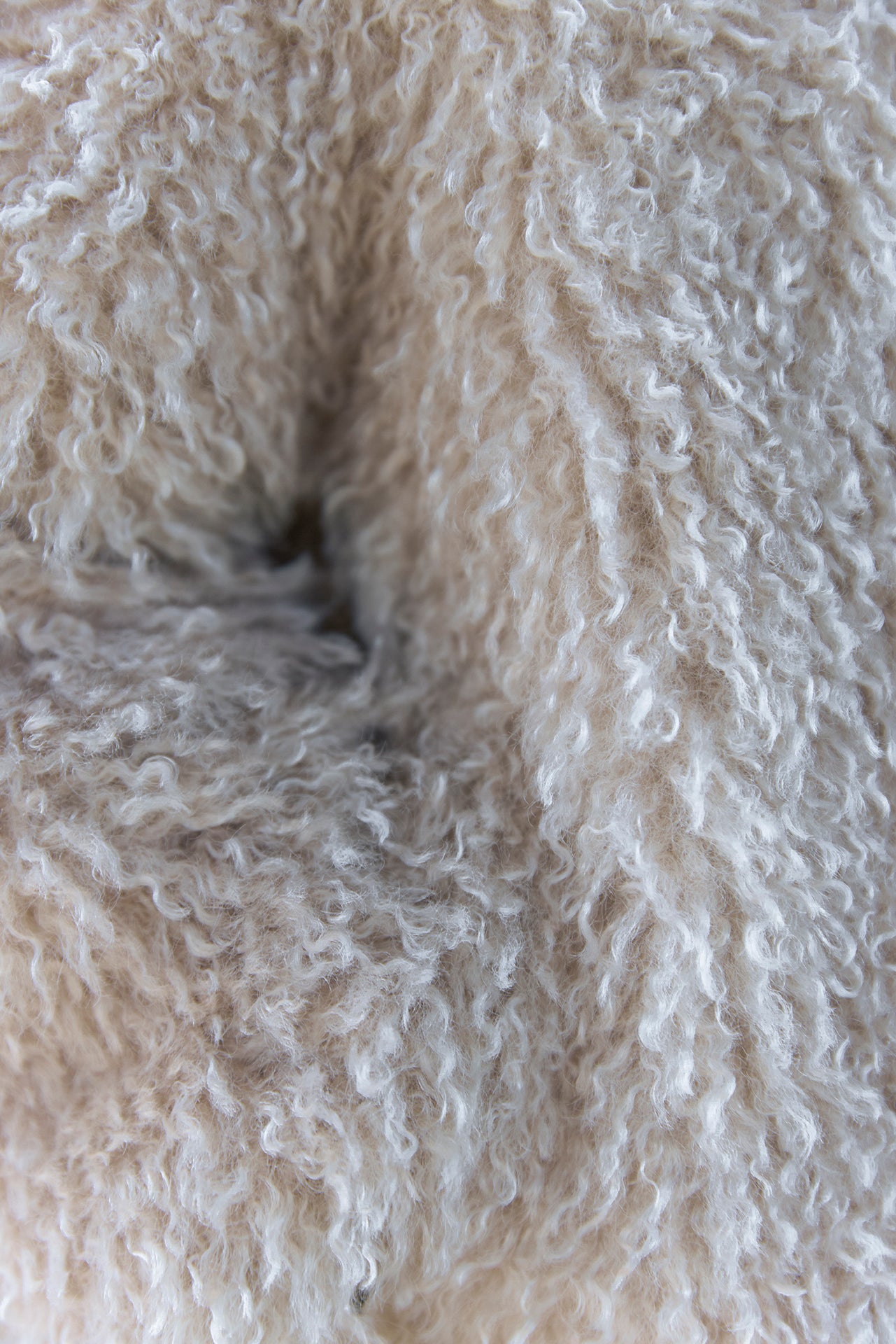 Manteau - Mars Sherpa Ecru