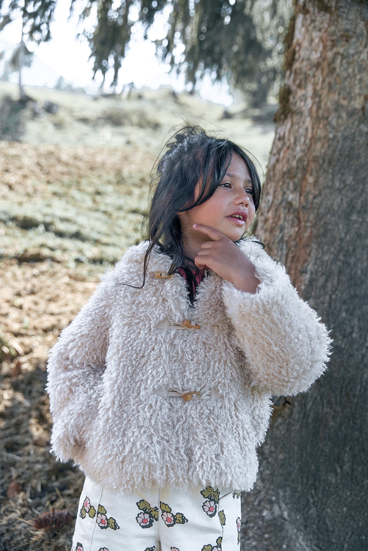 Manteau - Mars Sherpa Ecru