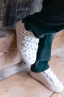 Sneakers - Basil Scratch Black