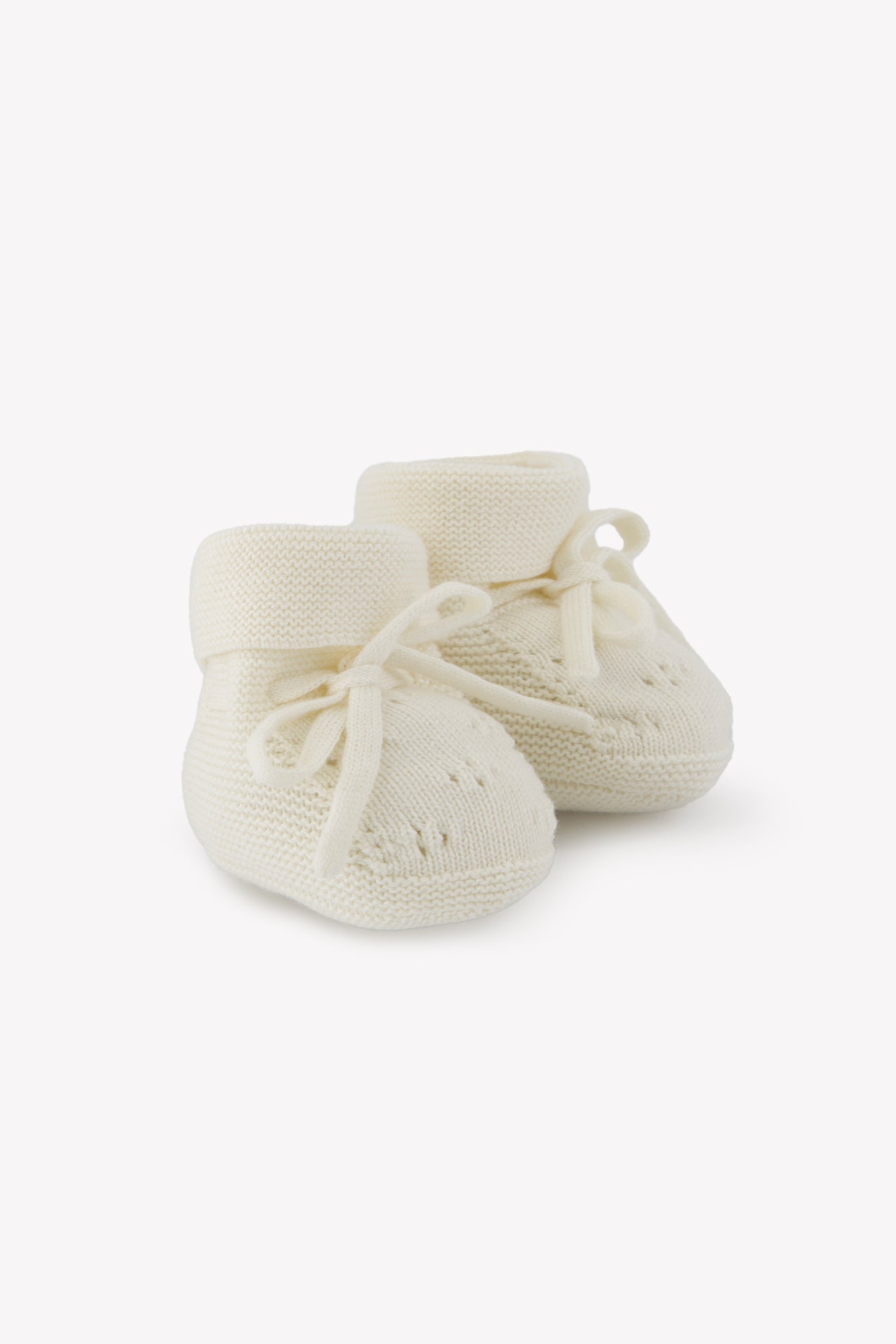 Chaussons - Les Pantoufles Ecru Bonton