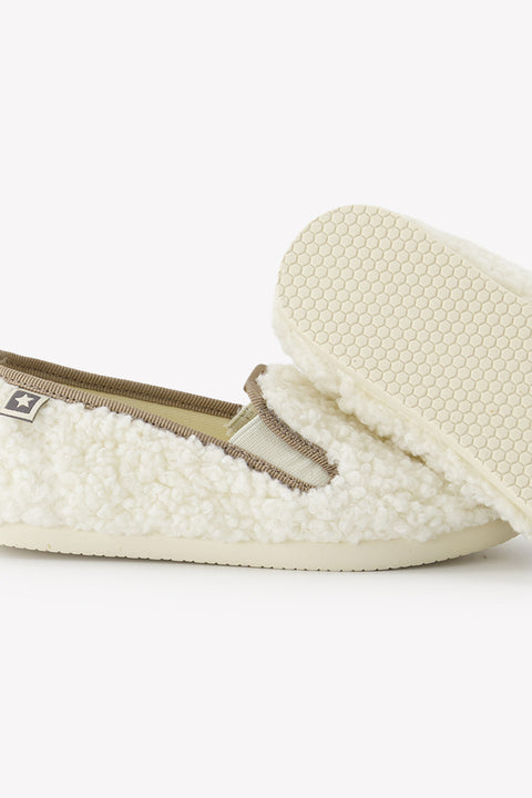 Slippers - John Sherpa Sheep Ecru  - Image principale