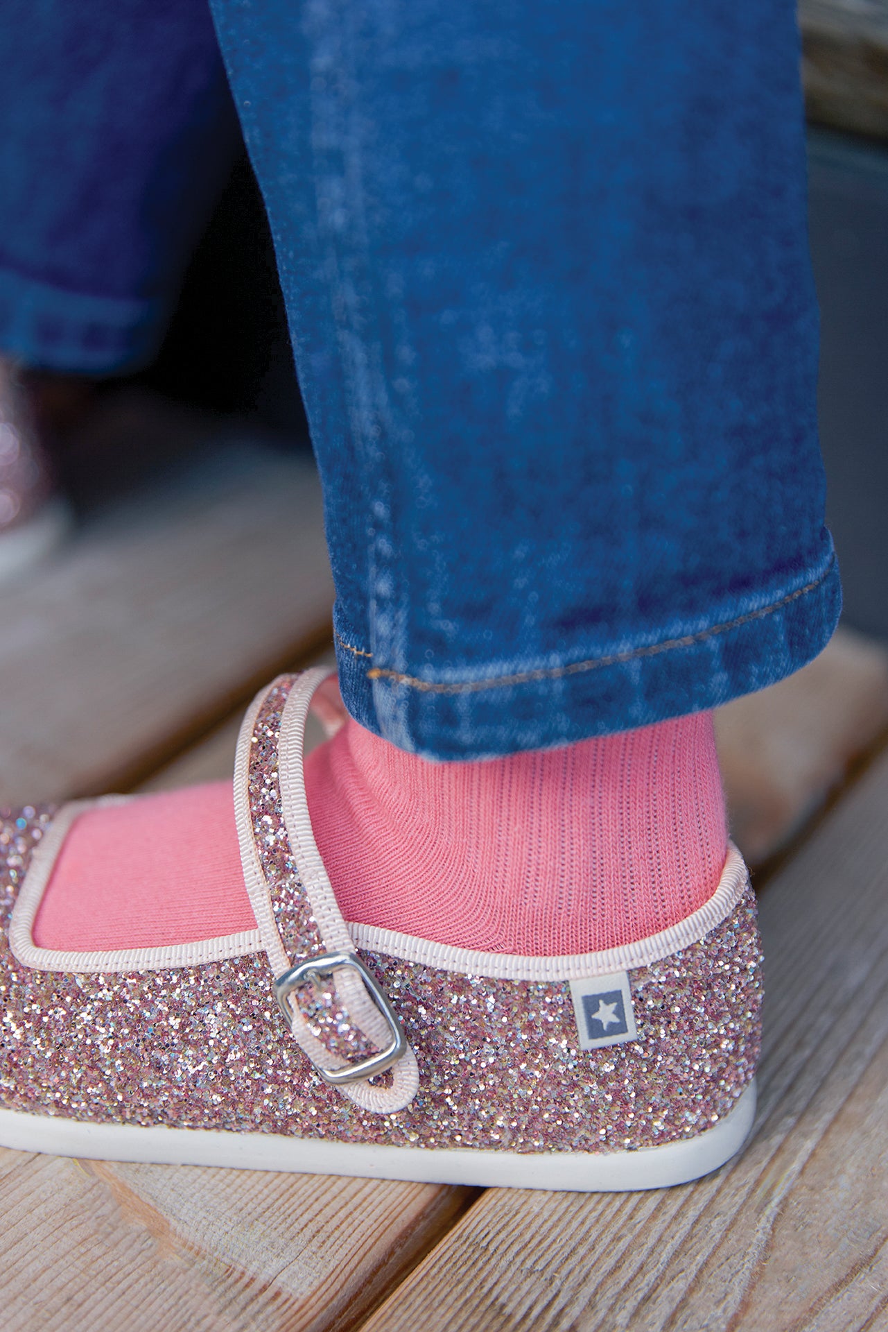 Slippers - Jane pailettes pailette gold