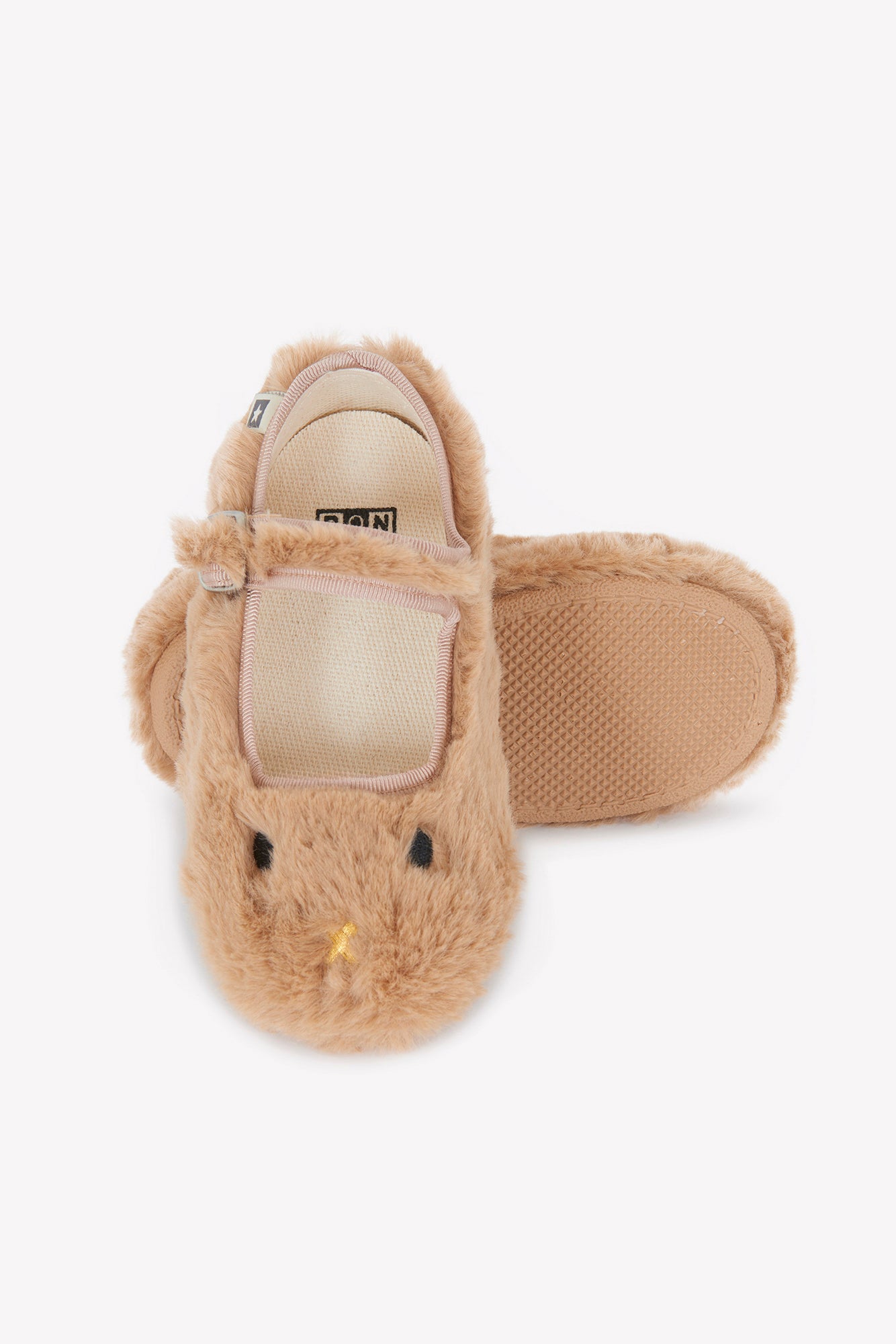 Chaussons - Mia Beige Renne