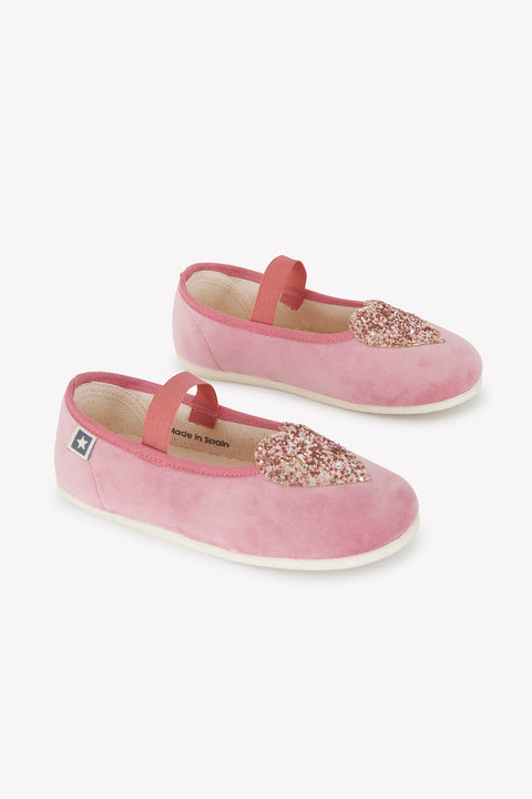 Bandschoenen - Sarra Fluweel Terracotta - Image principale