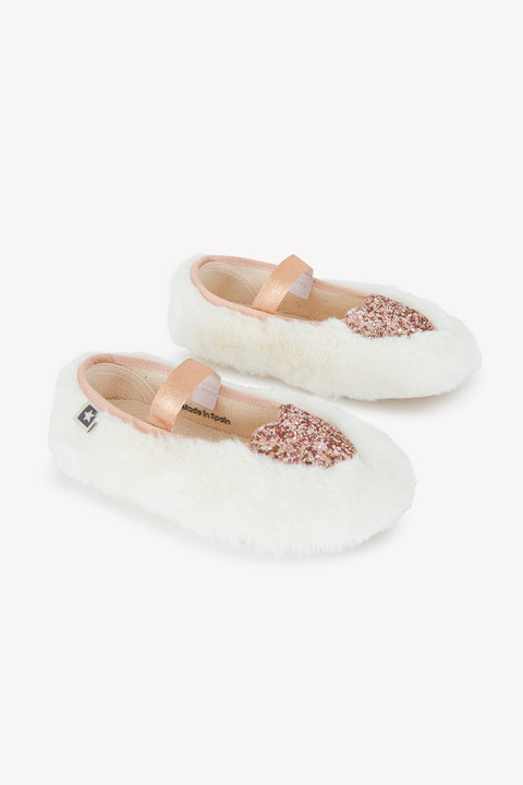 Chaussons - Sarra Ecru Ecru Bonton - Image principale
