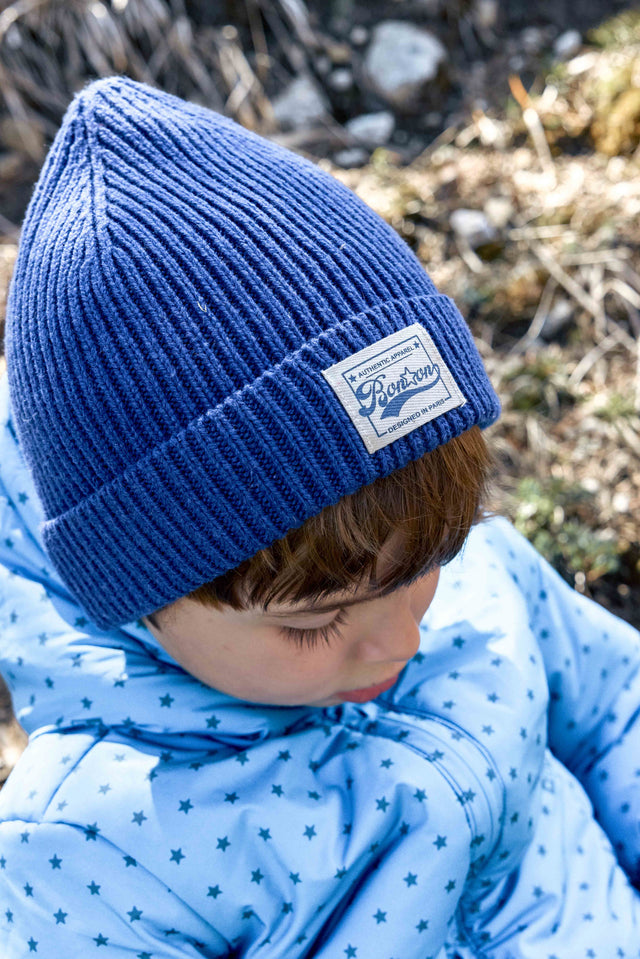 Bonnet - Myrtille Bleu Brut - Image principale